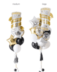 Polka Dots Grad Cap Balloongram