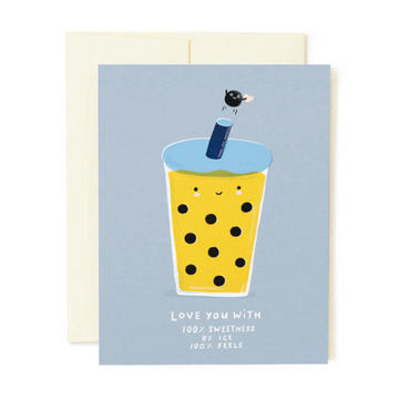 Boba Love You With Card
