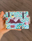 Bubu and Moonch Forest Zipper Coin Purse