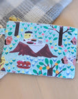 Bubu and Moonch Forest Zipper Coin Purse