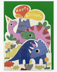 Dino-mite Day Dinosaur Birthday Card