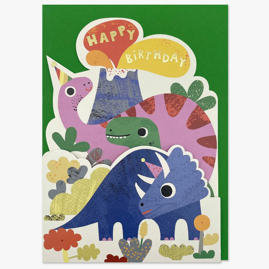 Dino-mite Day Dinosaur Birthday Card