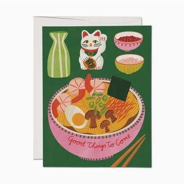 Good Things to Come Ramen Card