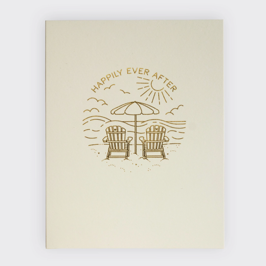 Happily Ever After Beach Card