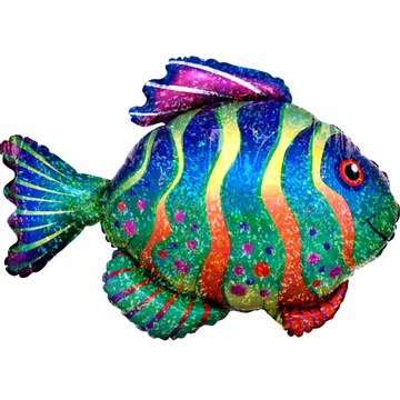 Iridescent Rainbow Fish Balloon