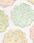 Laduree Paris Floral Side Plates