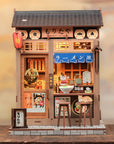 Ramen Morita-Ya DIY Miniature House Book Nook Kit