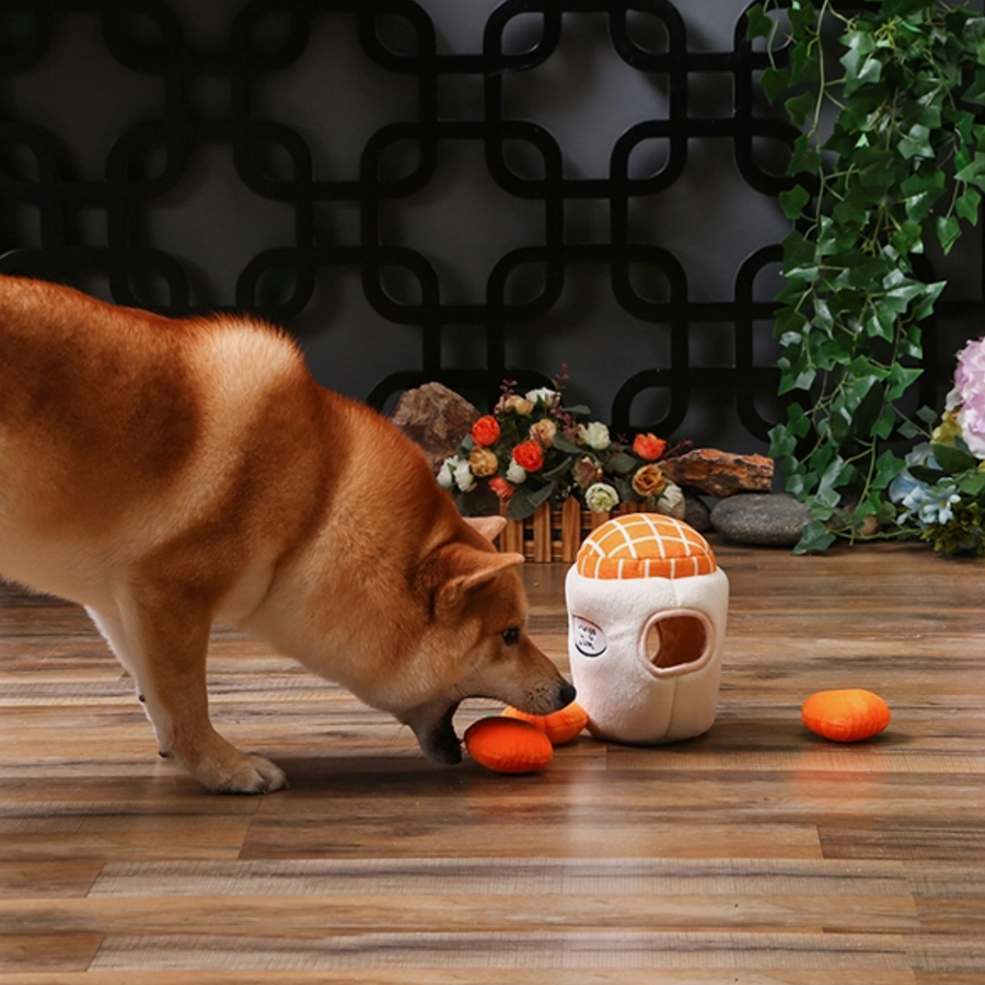 Orange Jam Interactive Dog Toy