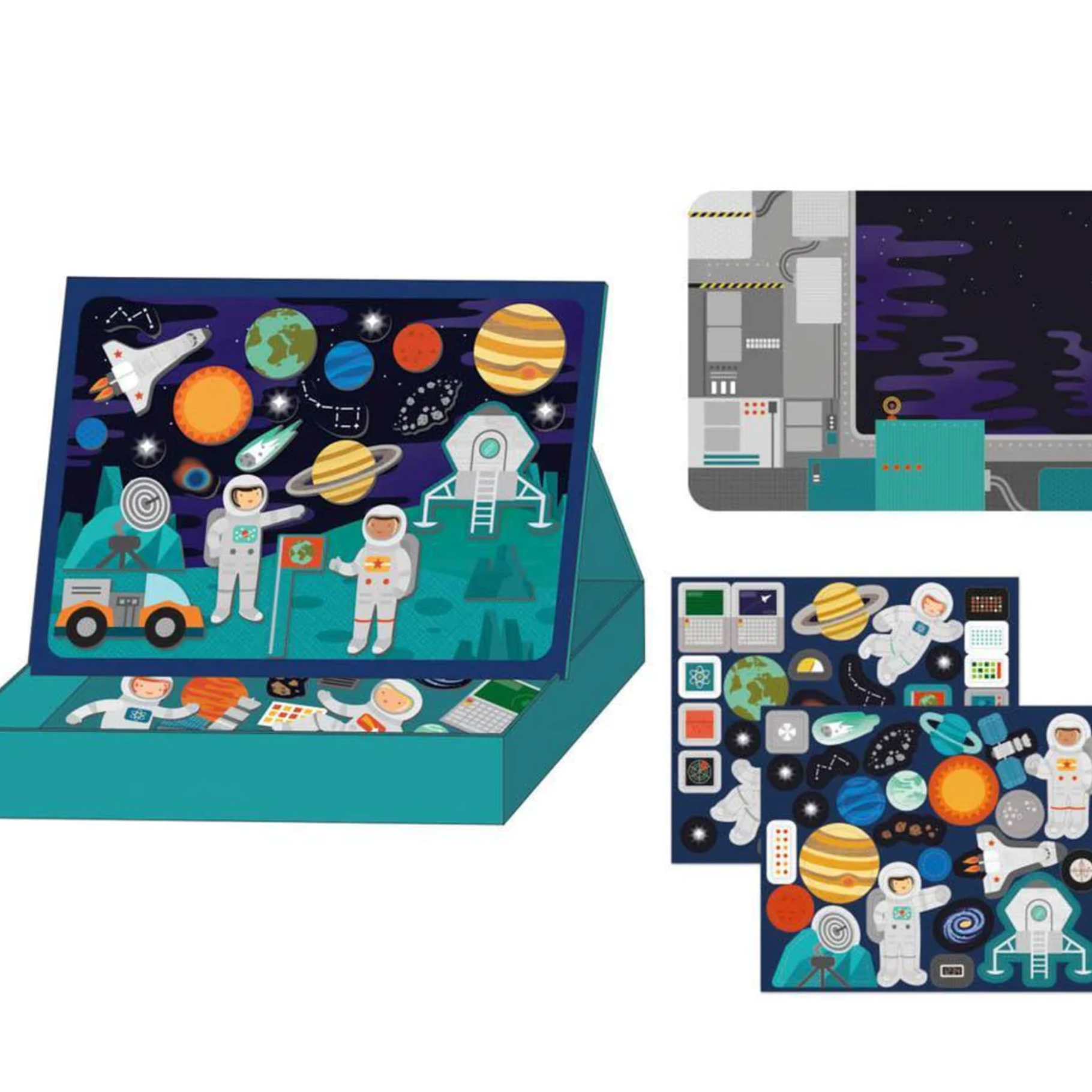 Outer Space Magnetic Play Scene | Oh Shiny! Pasadena, CA