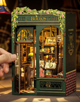 Owl Bookstore DIY Miniature House Book Nook Kit