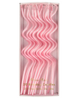 Pink Swirly Candles