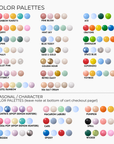 balloon color palette options