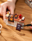 Slow Life Café DIY Miniature House Kit