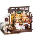 Slow Life Café DIY Miniature House Kit