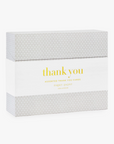 a box of thank you cards