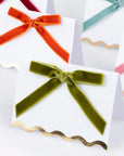 Velvet Bow Place Cards