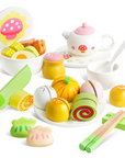 Wooden Dim Sum Tea Play Set