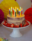 Colored Flame Birthday Candles