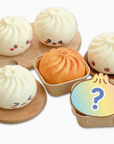 dumpling squishy toy with rare golden dumpling