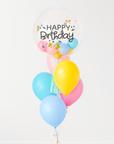 Rainbow Funfetti Bubble Balloongram