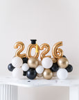 2026 mini balloon centerpiece with grad cap