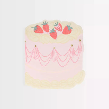 Pink Cake Napkins