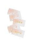 Peach Watercolor Place Cards