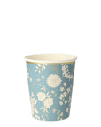 floral flower print paper cup