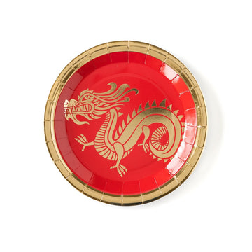 Dragon Chinese New Year Plates
