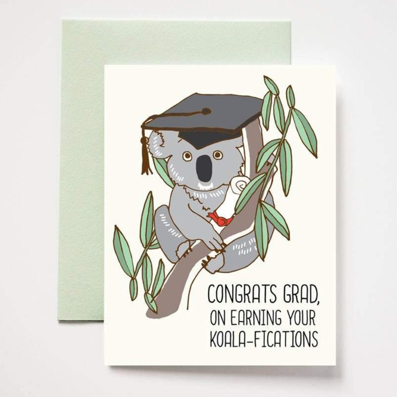 Koala Graduation Congrats Grad Greeting Card