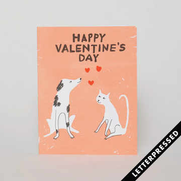 Furry Pet Valentine's Day Card