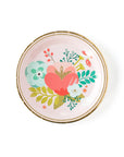 Garden Floral Plates