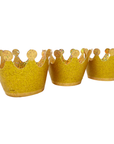 Gold Glitter Mini Crowns