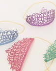 Happy Birthday Glitter Paper Tiaras
