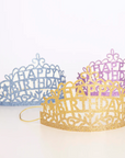 Happy Birthday Glitter Paper Tiaras