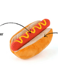 Hot Dog Dog Toy