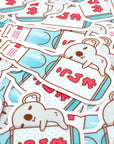 Koala and Ramune Vinyl Sticker