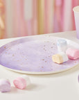 Lilac Ombre Plates