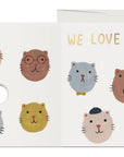 Lots of Cats Birthday Card
