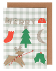 Merry Christmas Garland Card