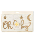 Oh Baby Star Moon Banner