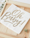 Oh Baby! Baby Shower Napkins