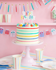 Oui Party Happy Birthday Cake Topper