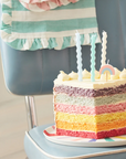 Pastel Wavy Candles