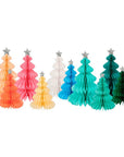 Rainbow Forest Honeycomb Decorations (set of 10)