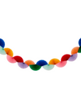 Rainbow Honeycomb Fan Garland