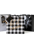 Snowflakes Large Gift Bags - Set of 3