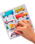 Working Wheels Reusable Sticker Book
