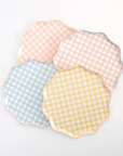 Gingham Side Plates