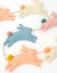 Felt Bunny Garland